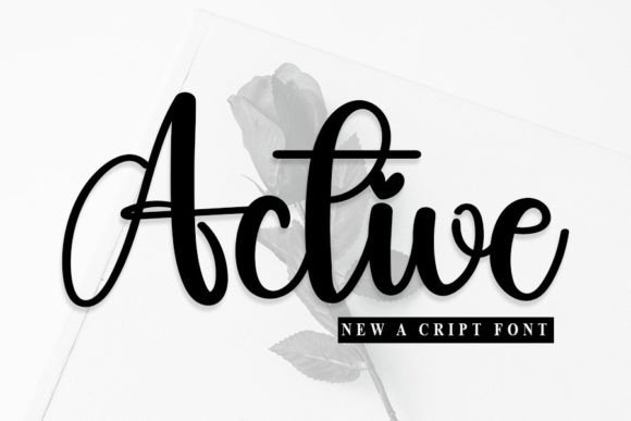 Active: A Handwritten Font That Brings Energy to Editorial Design