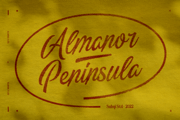 Almanor Peninsula: A Unique Display Font for Editors