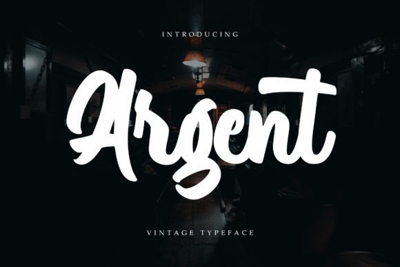 Argent: A Script Font That Elevates Editorial Design with Elegance