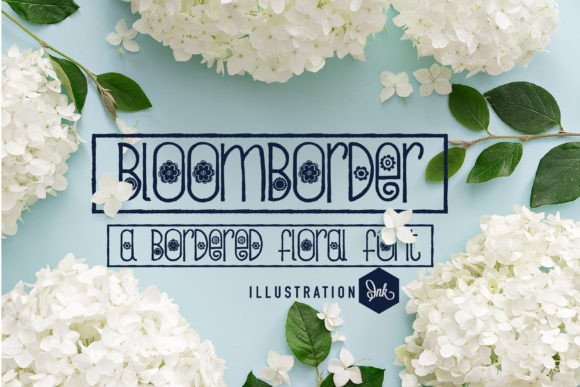 Bloomborder: A Handwritten Font That Brings Floral Charm to Brand Design