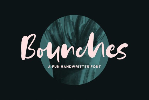 Bounches: A Handwritten Font for Editorial Charm and Brand Personality