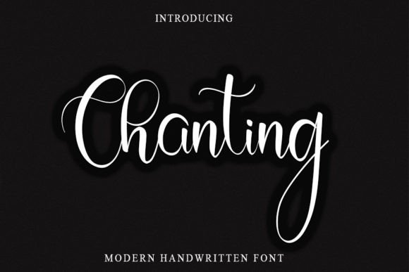 Chanting: A Handwritten Font That Elevates Your Business Branding