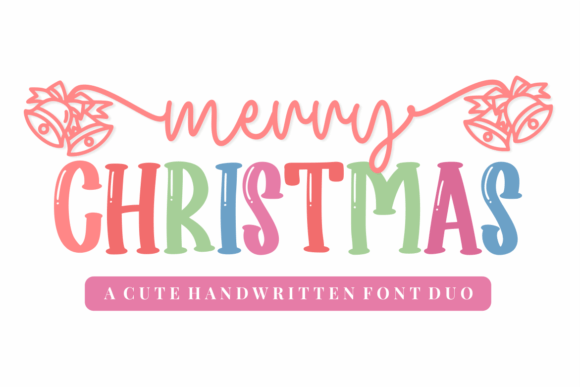 Christmas Duo: A Festive Display Font for Makers