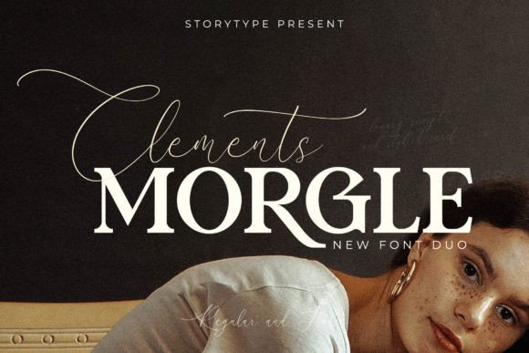 Clements Morgle Duo: A Premium Serif and Script Typeface
