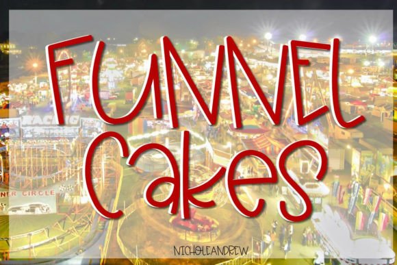 Funnel Cakes: A Quirky Handwritten Font for Crafters
