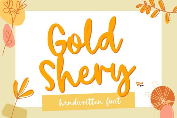 Gold Shery: A Handwritten Script Font for Web Design