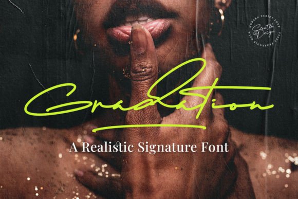 Gradation: A Handwritten Font for Modern Editorial Design and Digital Publishing