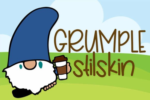 Grumplestilskin: A Playful Handwritten Font for Editorial Design and Digital Publishing