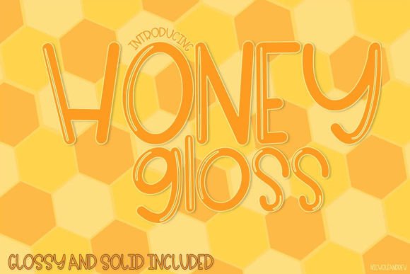 Honey Gloss: The Adorable Handwritten Font That Elevates Small Business Branding