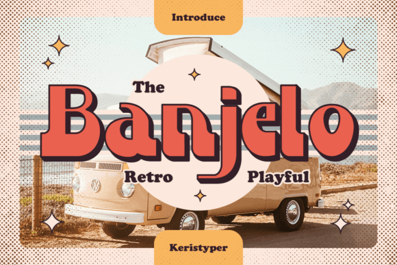 How Banjelo Font Elevates Retro Web Design