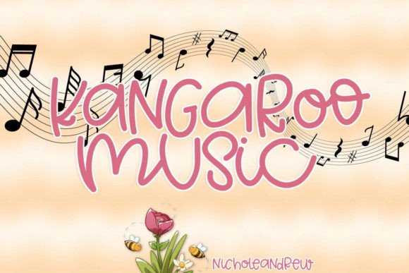 Kangaroo Music: A Playful Handwritten Font for Digital Branding