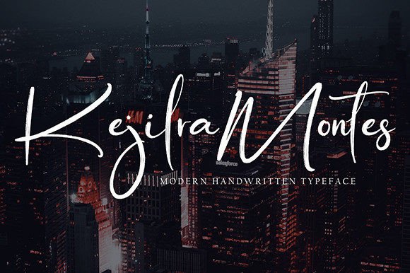 Kejilra Montes: A Romantic Script Font for Crafters & Sellers