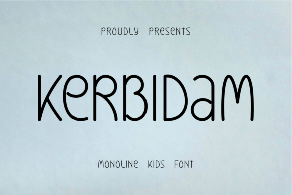 Kerbidam: A Playful Handwritten Font for Web Design