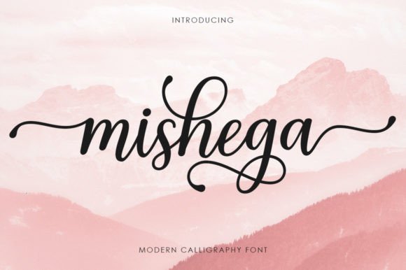 Mishega: A Modern Script Font for Business Branding