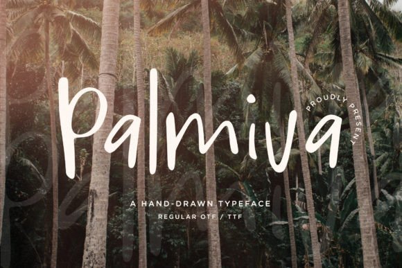 Palmiva: A Handcrafted Script Font for Modern Web Design