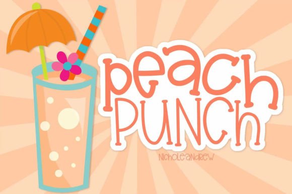 Peach Punch: A Fun Handwritten Font for Small Business