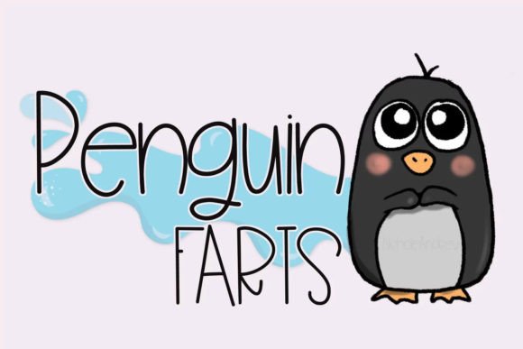 Penguin Farts: A Playful Handwritten Font for Brands