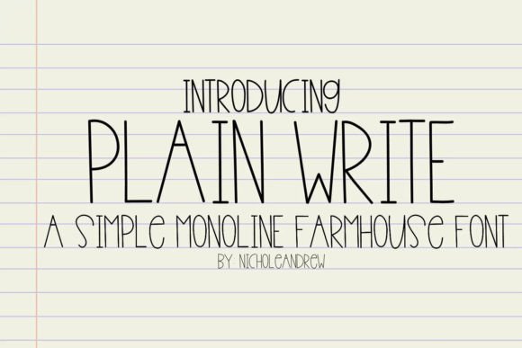 Plain Write: A Handwritten Font That Makes Campaigns Feel Authentic and Readable