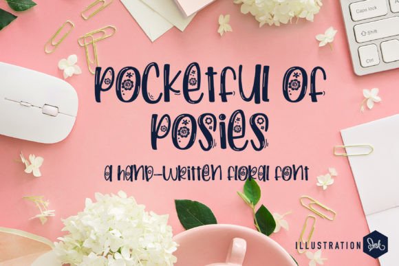 Pocketful of Posies: A Handwritten Font That Brings Whimsy to Branding
