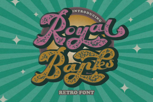 Royal Banks: A Vintage Script Font for Branding