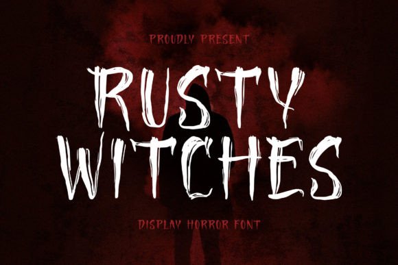 Rusty Witches: A Spooky Display Font for Campaigns