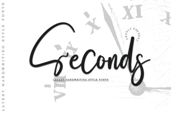 Seconds: A Handwritten Font for Bold Campaigns