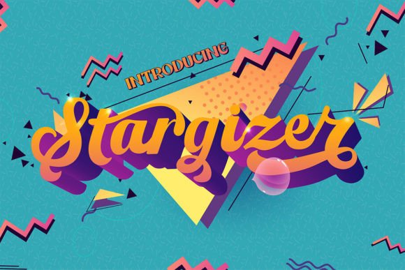 Stargizer: The Retro Script Font That Elevates Campaign Visuals