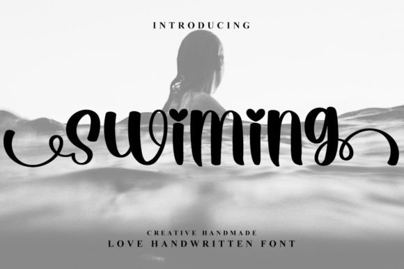 Swiming Font: A Modern Script for Web Design