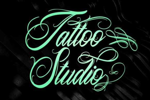 Tattoo Studio: A Bold Blackletter Font for Marketers